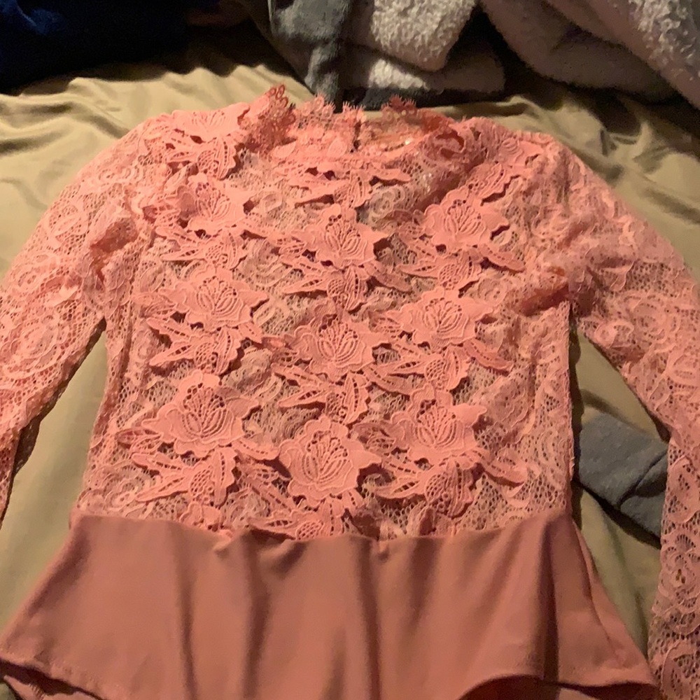 Floral print bodysuit